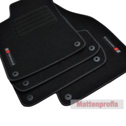 Mattenprofis Velours Logo PB Fumatten fr Audi A3 Typ 8P ab Bj.05/2003-2012 s