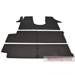 MP Gummimatten Gummifumatten Komplettauslage fr VW T5 Transporter Bj 2003-2015